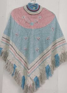 Embroidered Poncho