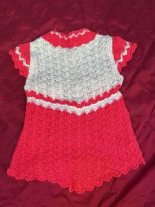 Adorable Hand-Knitted Baby Dress