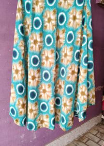 Simple Sea Green Skirt