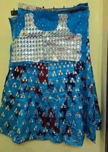 Blue Lehenga Choli Set