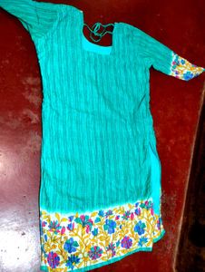 cottol Long Sleeve Kurti