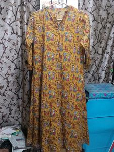 Pure Cotton Anarkali Kurti