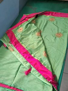 Used Soft Designed Saree