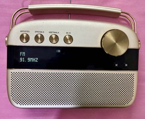 Saregama Caravaan Gold - Retro-Style FM/Wi-Fi Radi