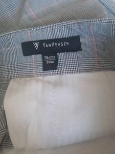 Van Heusen Women Printed Grey Trouser