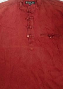 Red Casual Kurta