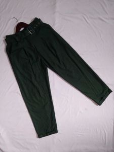 BUY 2 GET 1 FREE / Green belted pants