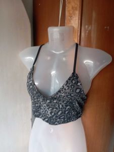 Animal Print Bra