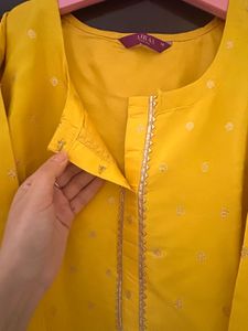 Yellow Dress Material