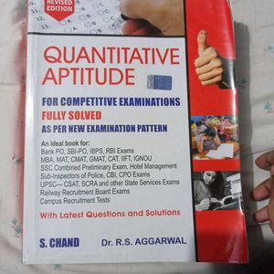 Quantitative Aptitude Book RS Aggarwal