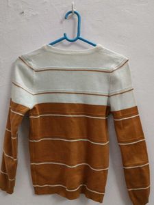 Striped Knit Top