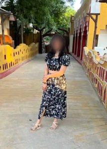 TokyoTalkies Floral Printed Square Neck Co-ord set