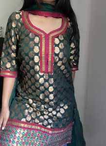 Beautiful Brocade Kurta Set
