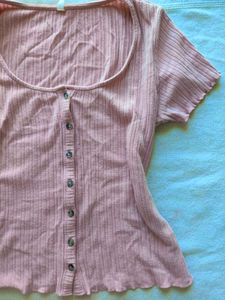 Pink Baby Doll Coquette Top 🎀