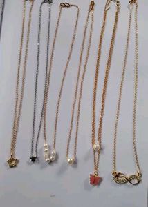 Trendy Pendant necklace (Set 6)