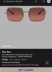 Ray-Ban Square Sunglasses