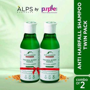 new Alps Goodness sulphate free shampoo pack of 2
