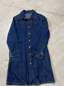 Preloved Denim Shirt Dress