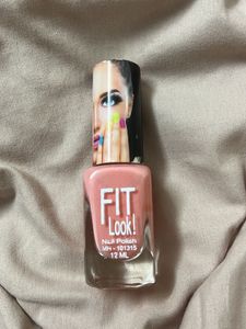 Fit Look Pink Nail Polish