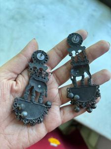 Elephant Dangle Earrings