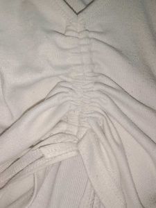 White Puff Sleeve Top