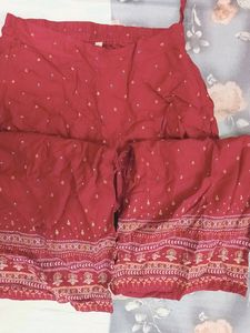 MAROON PALAZZO