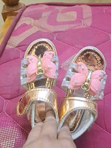 Baby Girl Belt Slipper