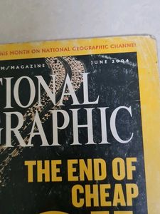 National Geographic Magazine Cheap Oil June 2004