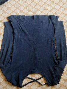 Full Sleeve Top Navy Blue