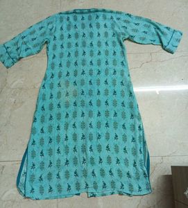 TEAL GREEN KURTA
