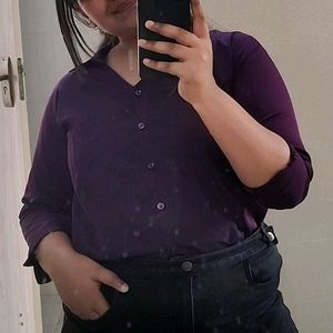 I Want To Sell This Purple Shirt Size XL