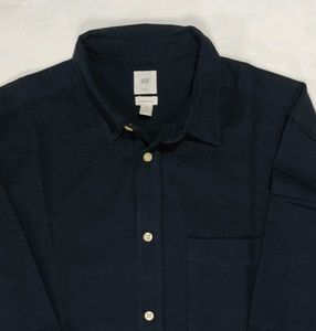 H&amp;M Navy Blue Shirt