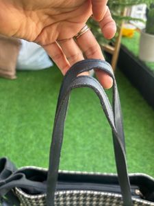 Houndstooth Tote Bag