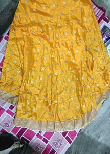 Elegant Yellow Ethnic Skirt
