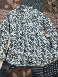 Patterned Casual Shirt