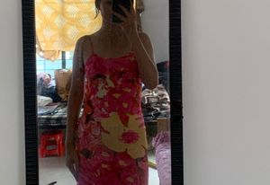 Flower Printed Midi Dress