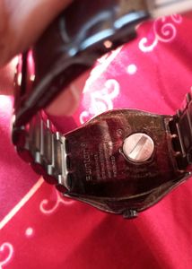 Swatch Noir Intense Black Stainless-Steel Swiss