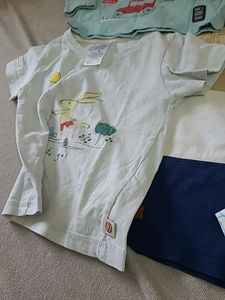 Baby Boy Clothes Set Of 5. 2 Are Unused Like New