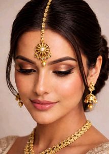 Elegant Gold-Tone Necklace Set