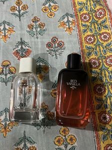 empty zara perfume bottle
