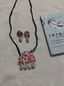 Navratri Necklace With Earrings
