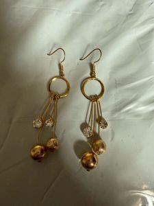 Gold Dangle Earrings