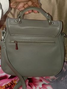 Grey Chic College Trendy Classy Sling Bag