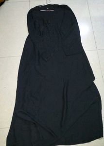 Elegant Black Abaya