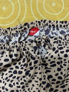 leopard print top(xl)