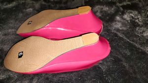 Pink Patent Leather Ballet Heels