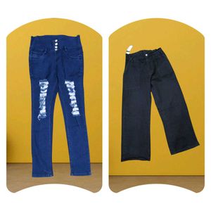 E@87 C@06 SIZE-30 Straight Jeans