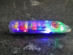 Transparent Gear Light Toy