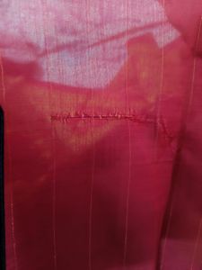 New Elegant Ethnic Saree With Damage On Starting