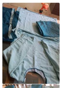 Light Blue Embellished Salwar Kameez